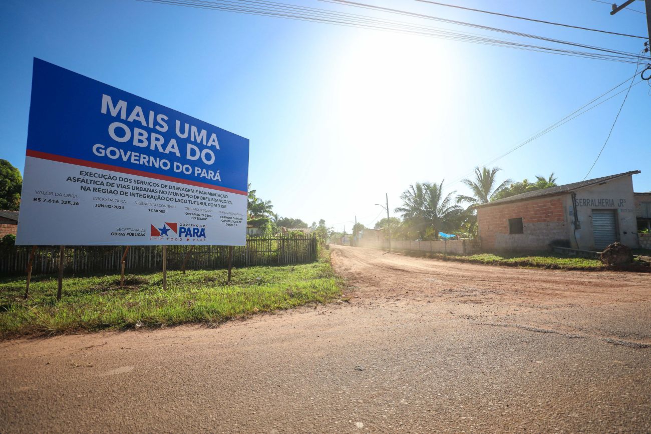 Governo do Pará entrega a Avenida das Palmeiras e interliga Curionópolis à PA-275