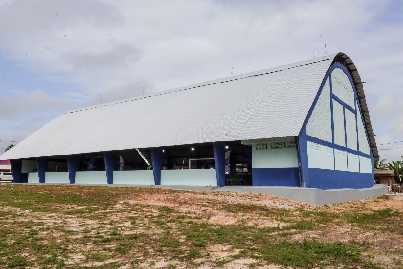 Governo do Pará entrega o Novo Ginásio Poliesportivo de Quatipuru